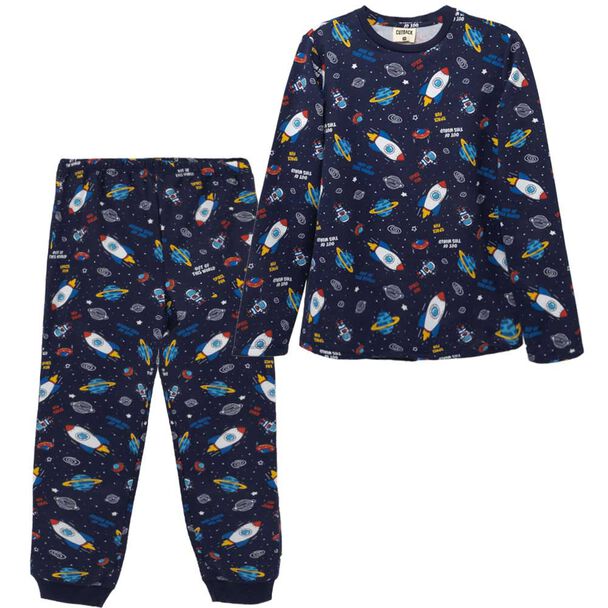 Pijama Espacial Niño Chess