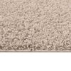 Alfombra Dib Shaggy Colors 150 x 200 cm Beige