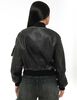 Chaqueta Bomber Varsity Ecocuero Mujer Icono
