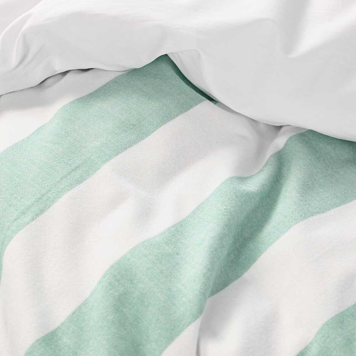 Funda de Plumón Elements & Co 2 Plazas Stripe Sage