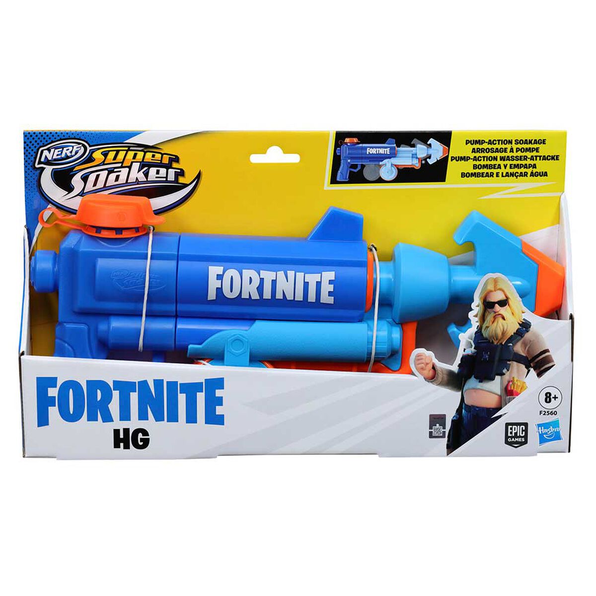 Lanzador de Agua Super Soaker Fortnite Hg