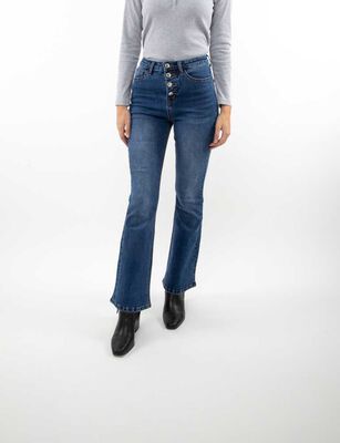 Imagen 1 del producto Jeans Skinny Mujer Zibel Azul, Marengo, Negro