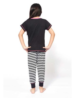 Imagen 2 del producto Pijama de Algodón Niña Kayser Negro