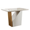 Juego de Comedor VekkaHome Vezna 4 Sillas Beige