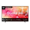 LED Samsung 75" DU7000 4K UHD Smart TV 2024