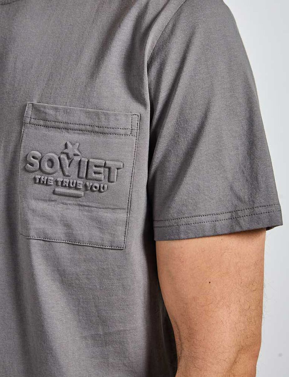 Polera Manga Corta Hombre Soviet