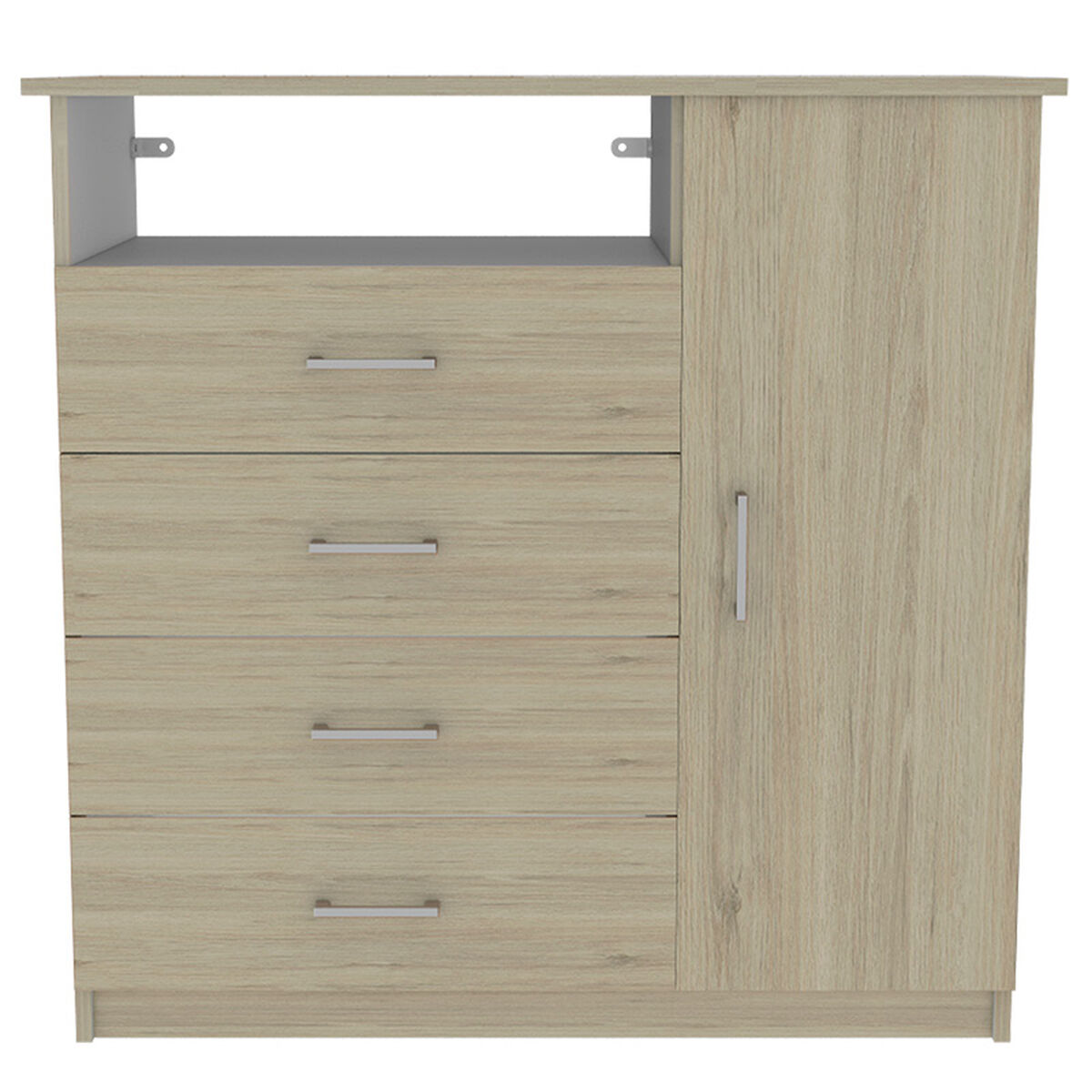 Cómoda TV TuHome Z-91 4 Cajones Hasta 40"