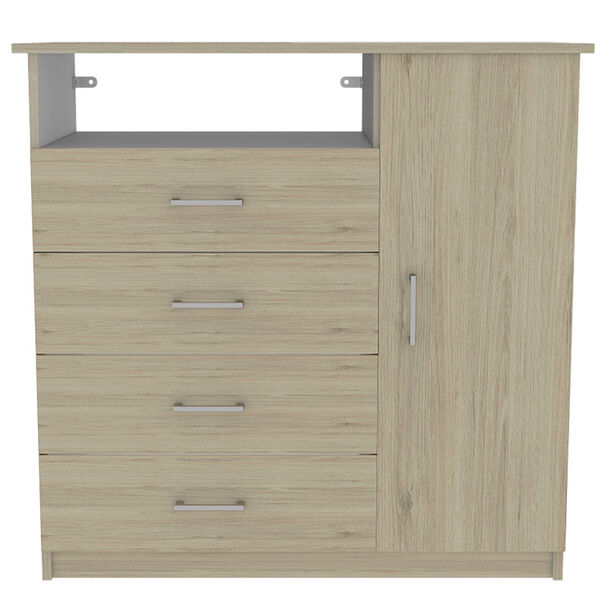 Cómoda TV TuHome Z-91 4 Cajones Hasta 40""