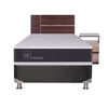 Box Spring CIC 1,5 Plazas Ortopedic Advance + Respaldo + 2 Veladores