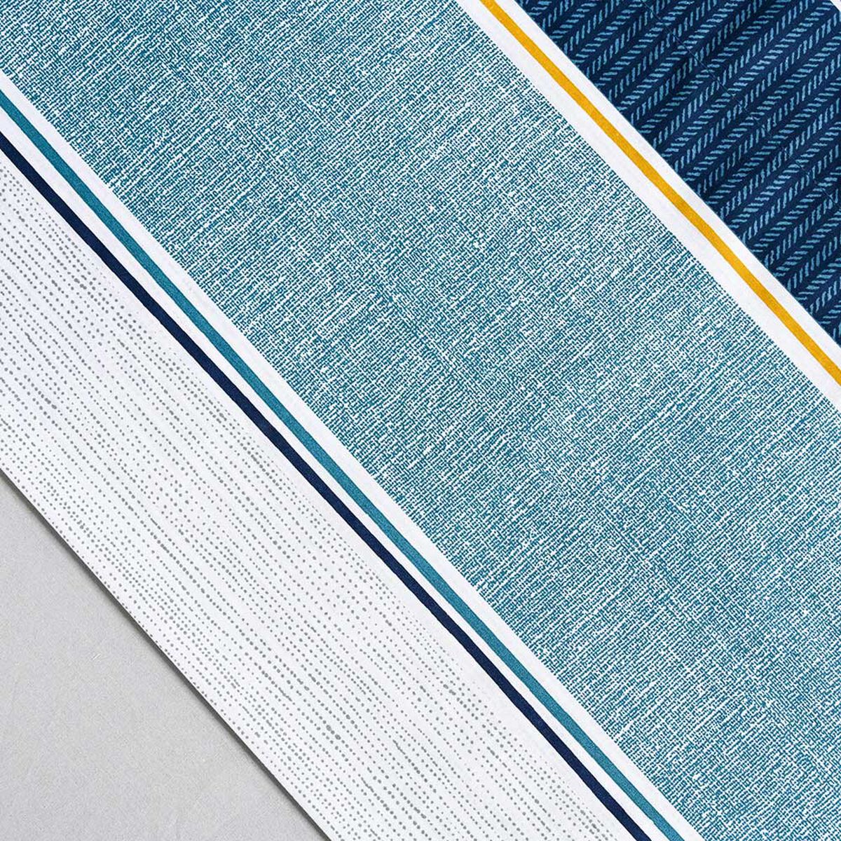 Juego de S&aacute;banas Estampado Cannon 200 Hilos King Bistre