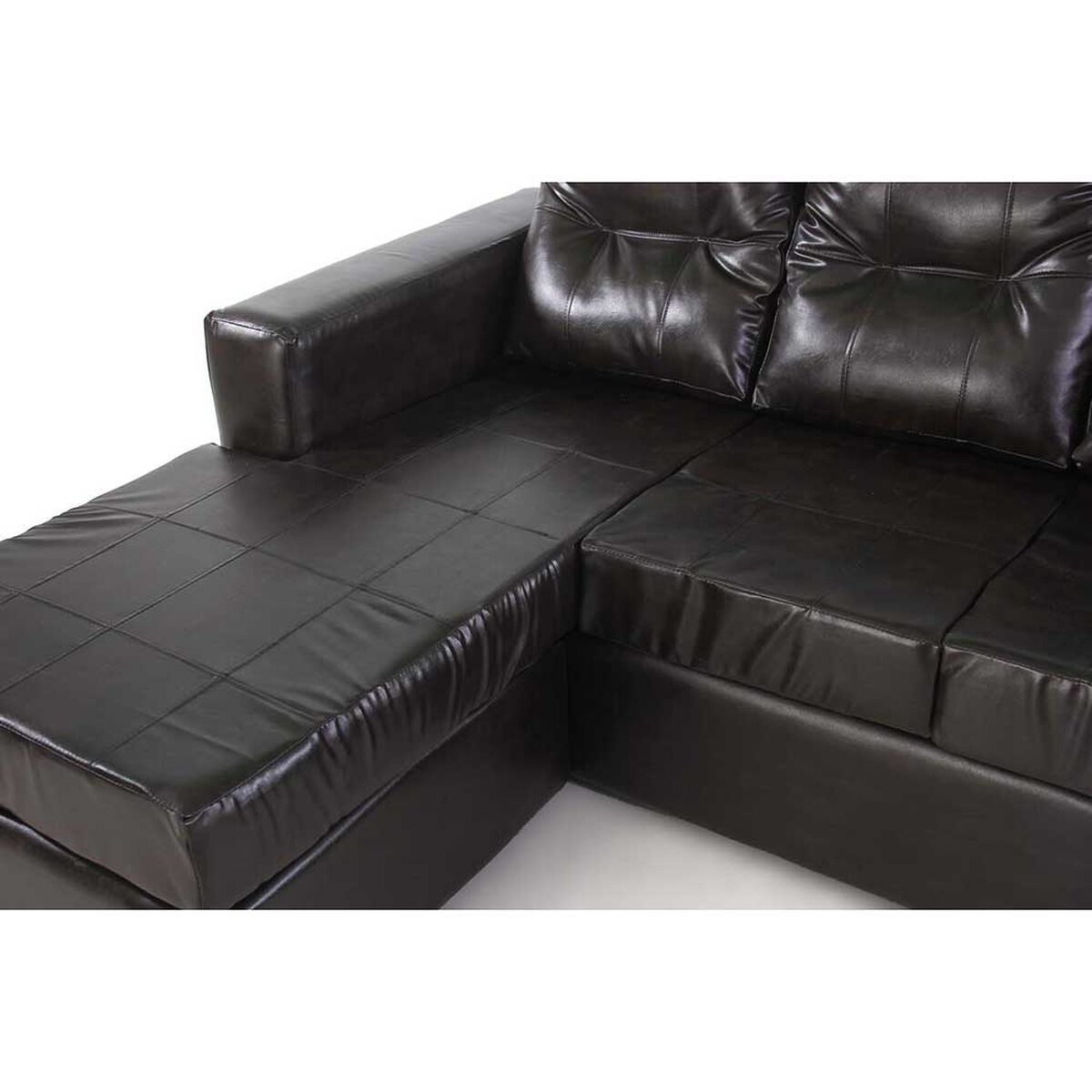 Sofá Modular Kea Rodas 3 Cuerpos Café