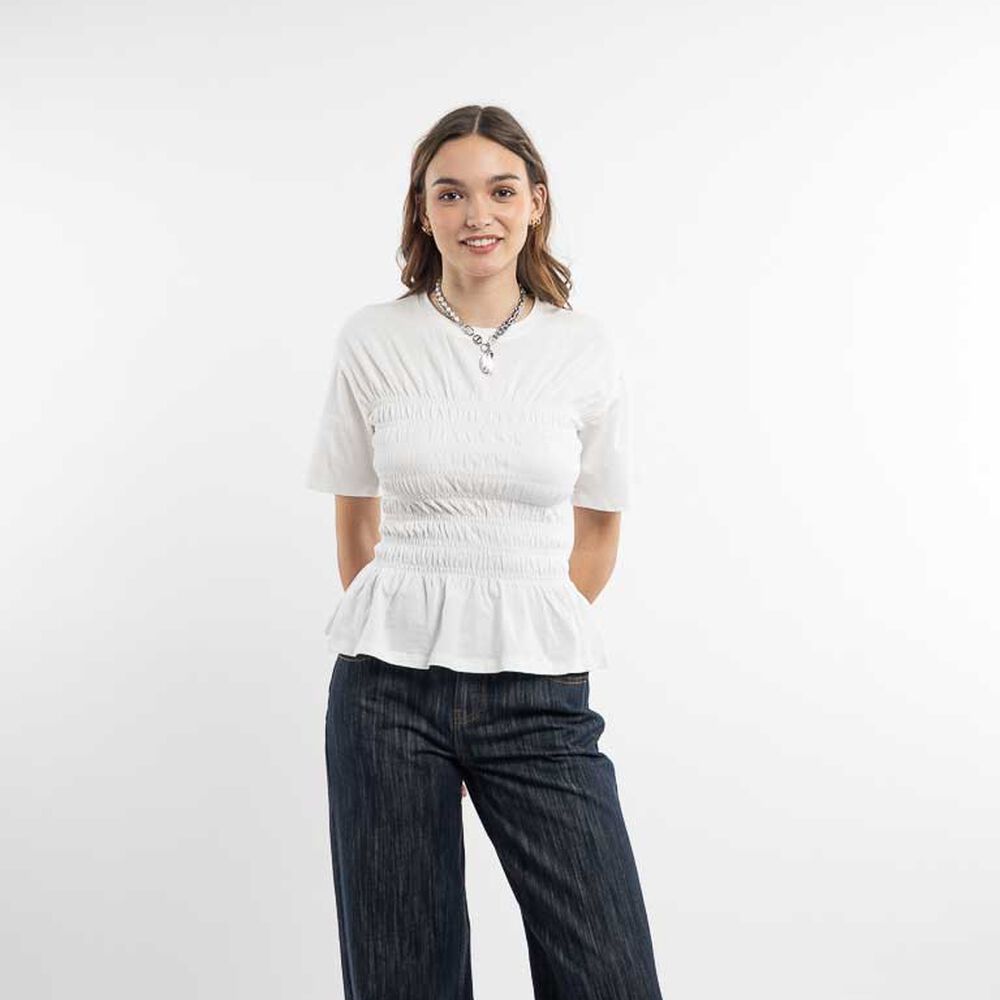 Polera Algodón Manga Corta Mujer Icono