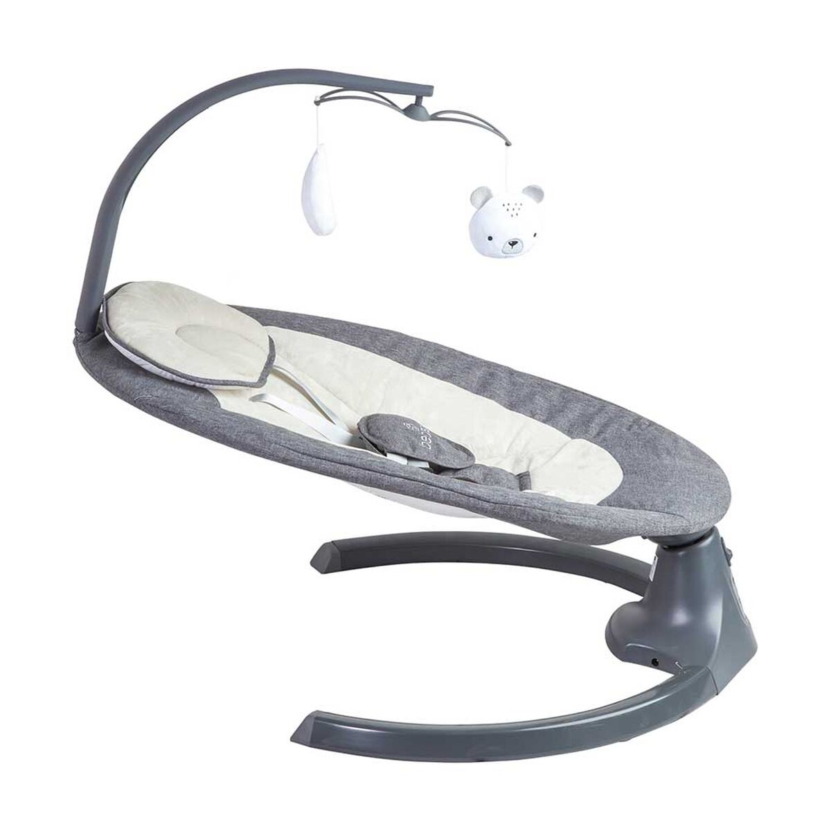Silla Nido Bouncer Mecedora Baby Swing Gris Bebesit
