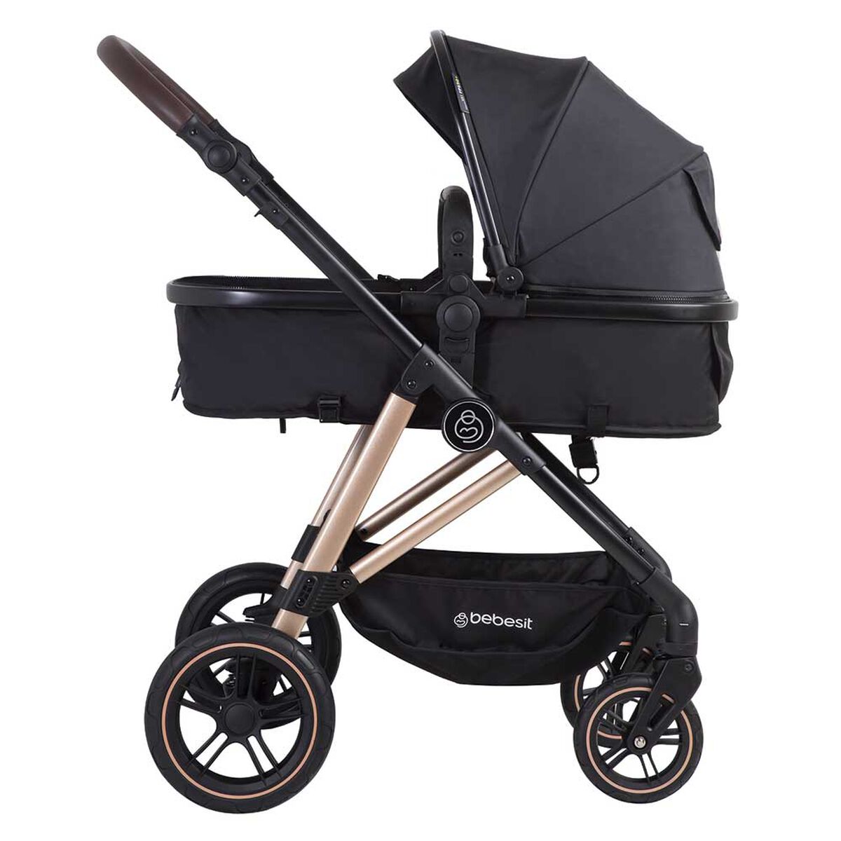 Coche Travel System Neo Negro Bebesit