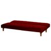 Fut&oacute;n Latam Home Turin Velvet 3 Cuerpos Burdeo