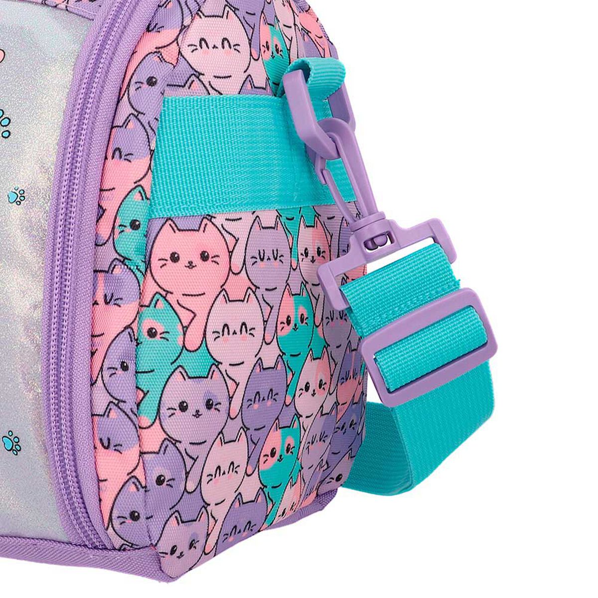 Lonchera T&eacute;rmica Xtrem Break 3.0 6XT Gatos Lila