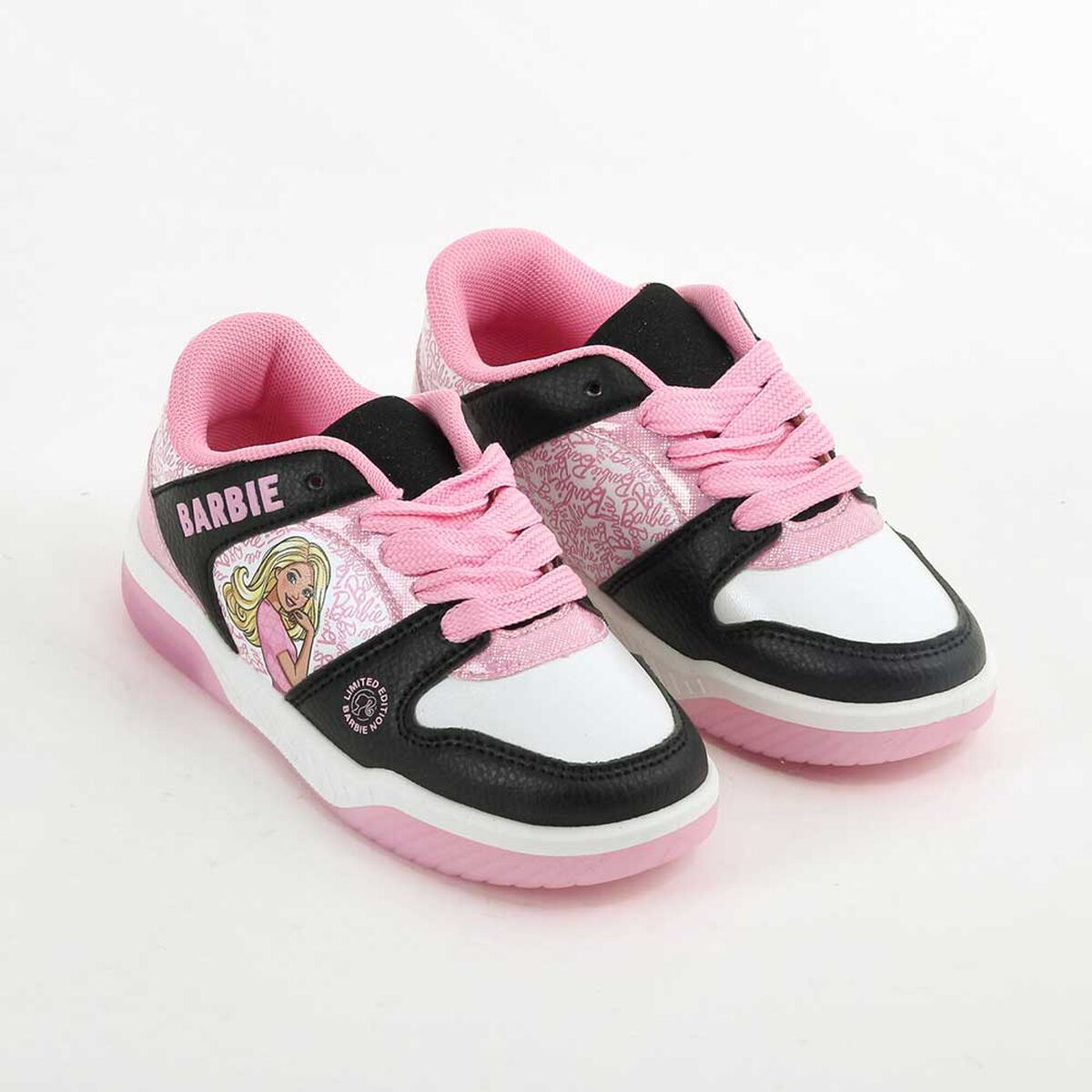Zapatilla Con Luces Personaje Ni&ntilde;a Barbie