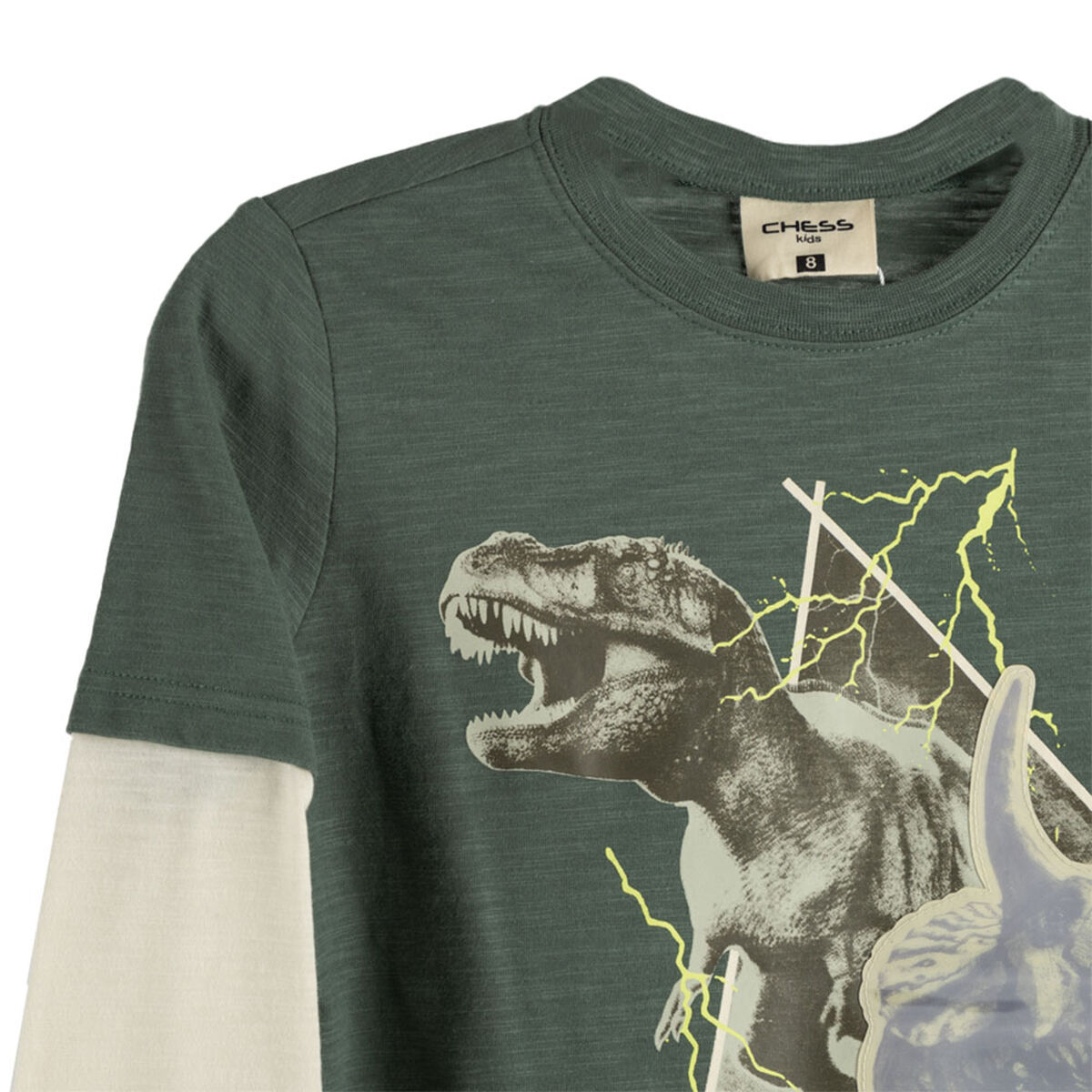 Polera Manga Larga Ni&ntilde;o Chess