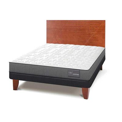 Imagen 2 del producto Cama Europea CIC 2 Plazas Anatomic + Respaldo New Villarica