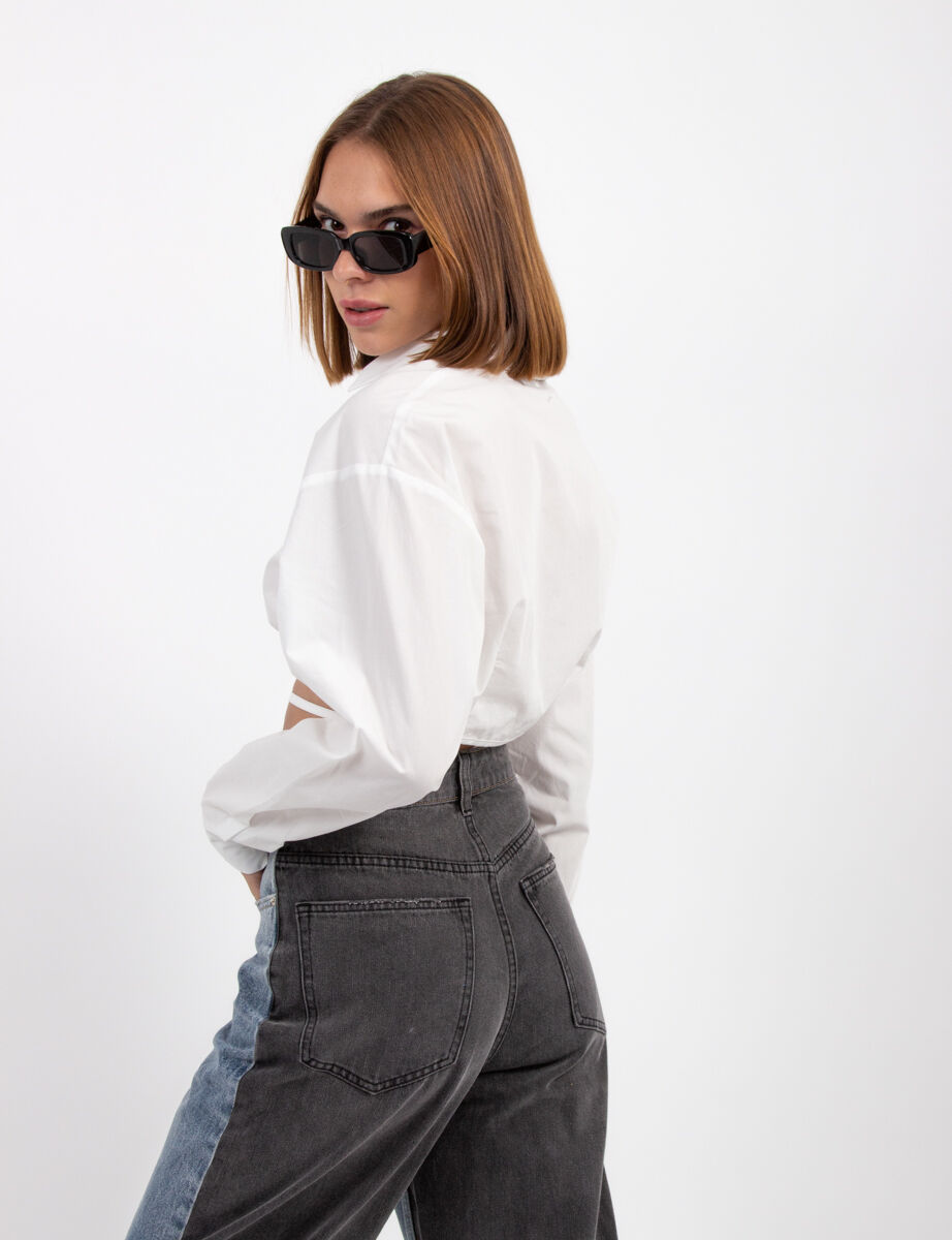 Blusa Crop Mujer Icono