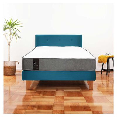 Imagen 1 del producto Cama Europea Latam Home 1,5 Plazas Zen Best Azul