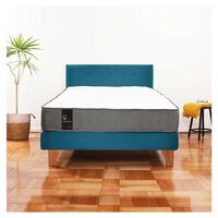 Cama Europea Latam Home 1,5 Plazas Zen Best Azul