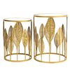 Set 2 Mesas Contemporáneas Ankara Store Dortmund Dorado