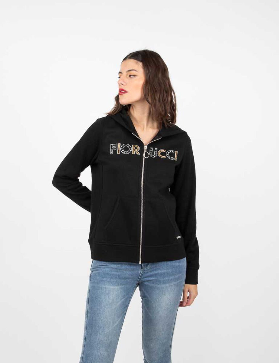 Poler&oacute;n Con Logo Mujer Fiorucci