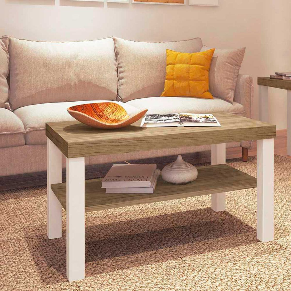 Mesa de Centro Exit Up Roble Beige