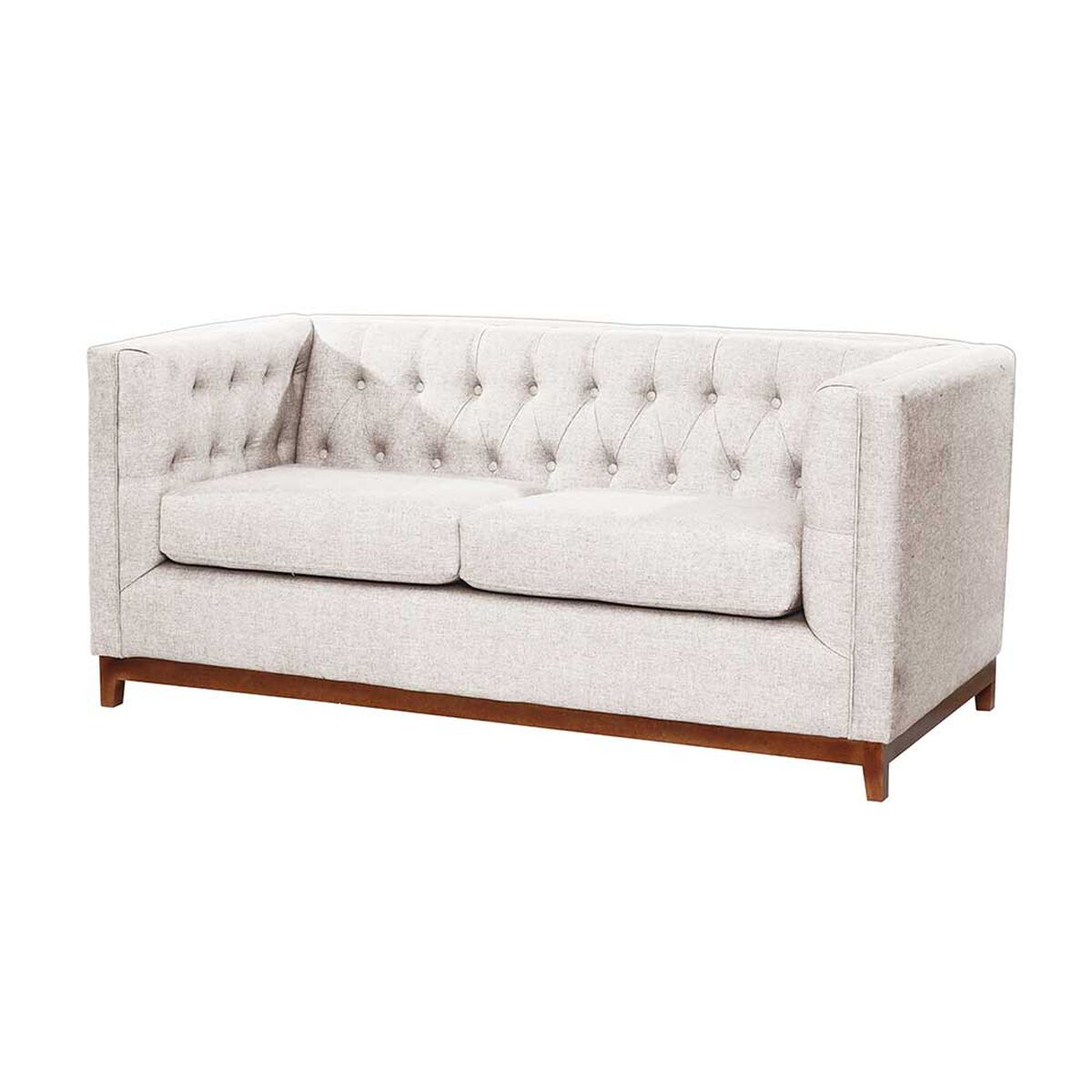 Sof&aacute; Latam Home Roma 2 Cuerpos Blanco