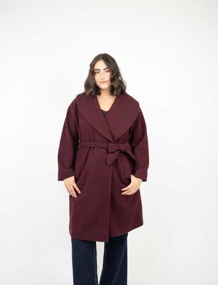 Imagen 1 del producto Abrigo Mujer Extralindas Burdeo