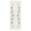 Bajada de Cama Modalfo Palafito Blanca 70 x 150 cm