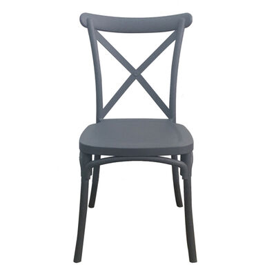 Pack 4 Sillas de Comedor Idetex Stack Gris