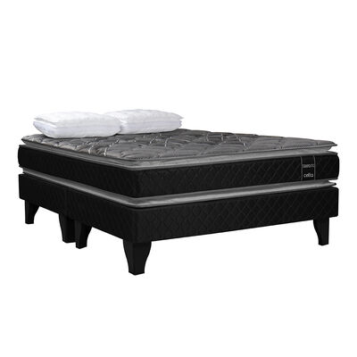 Imagen 1 del producto Cama Europea Celta Terapeutic King + 2 Almohadas Cotton Top 50 x 90 cm