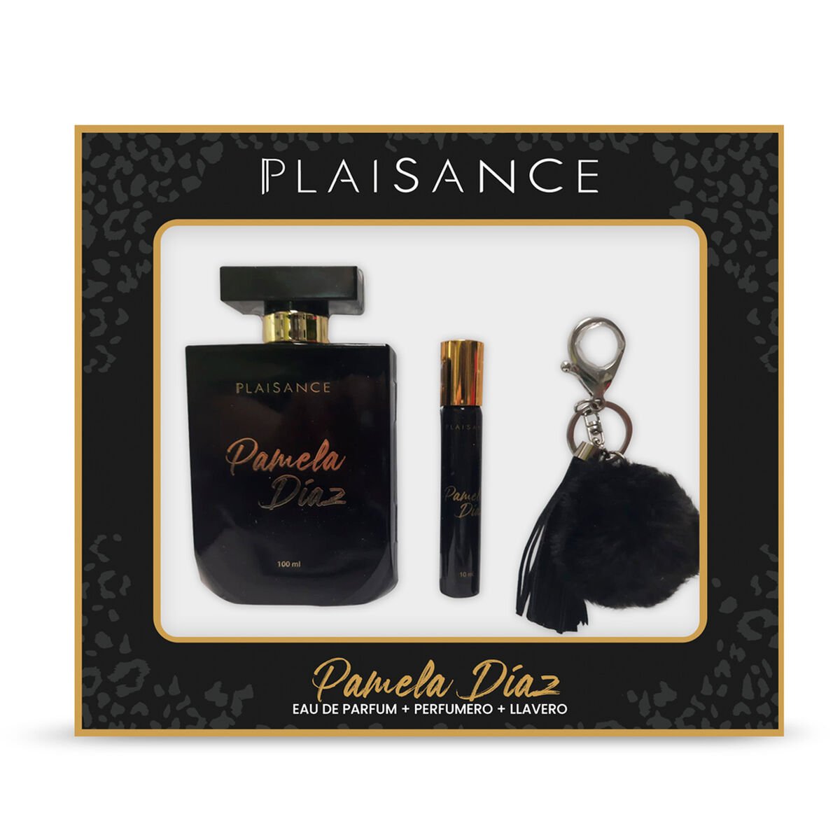 Perfume Plaisance Pamela Diaz EDP 100 ml + Mini Perfume + Llavero