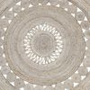 Alfombra Idetex Jute Braided Redonda 200 Natural