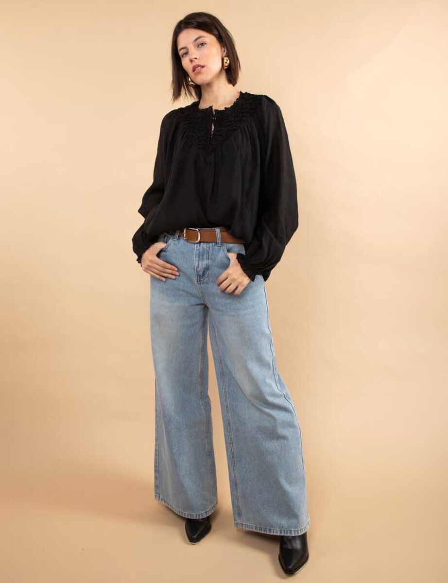 Blusa Manga Larga Mujer Zibel