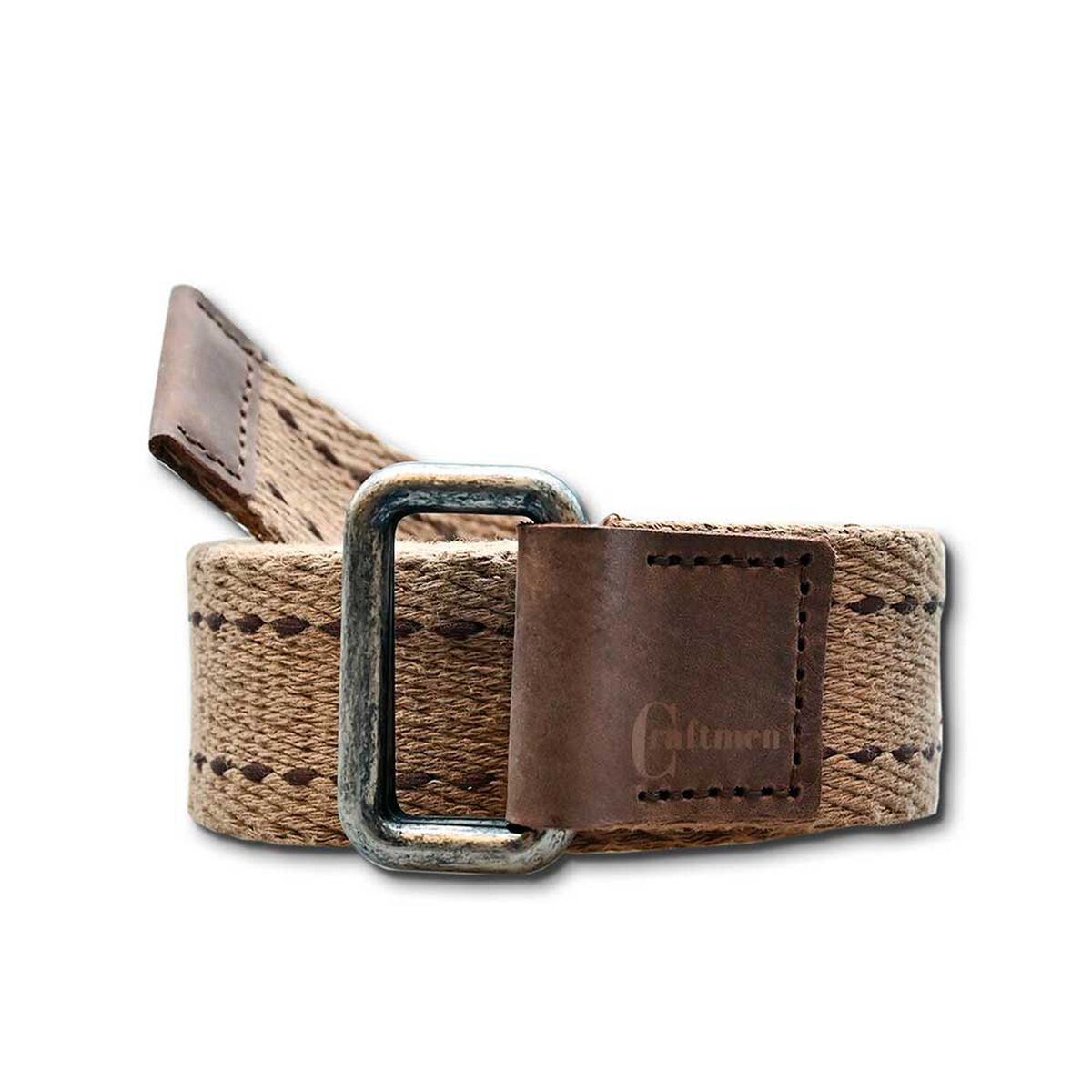 Cinturón de Cuero Reversible Hombre Craftmen
