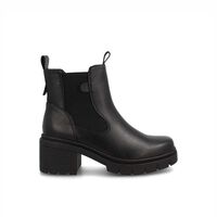 Botín Xena Mujer Bata Negro