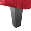 Sofá Cama Deco Class Griego 3 Cuerpos Burdeo