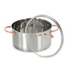 Batería de Cocina Acero Inoxidable Wens 6 Piezas