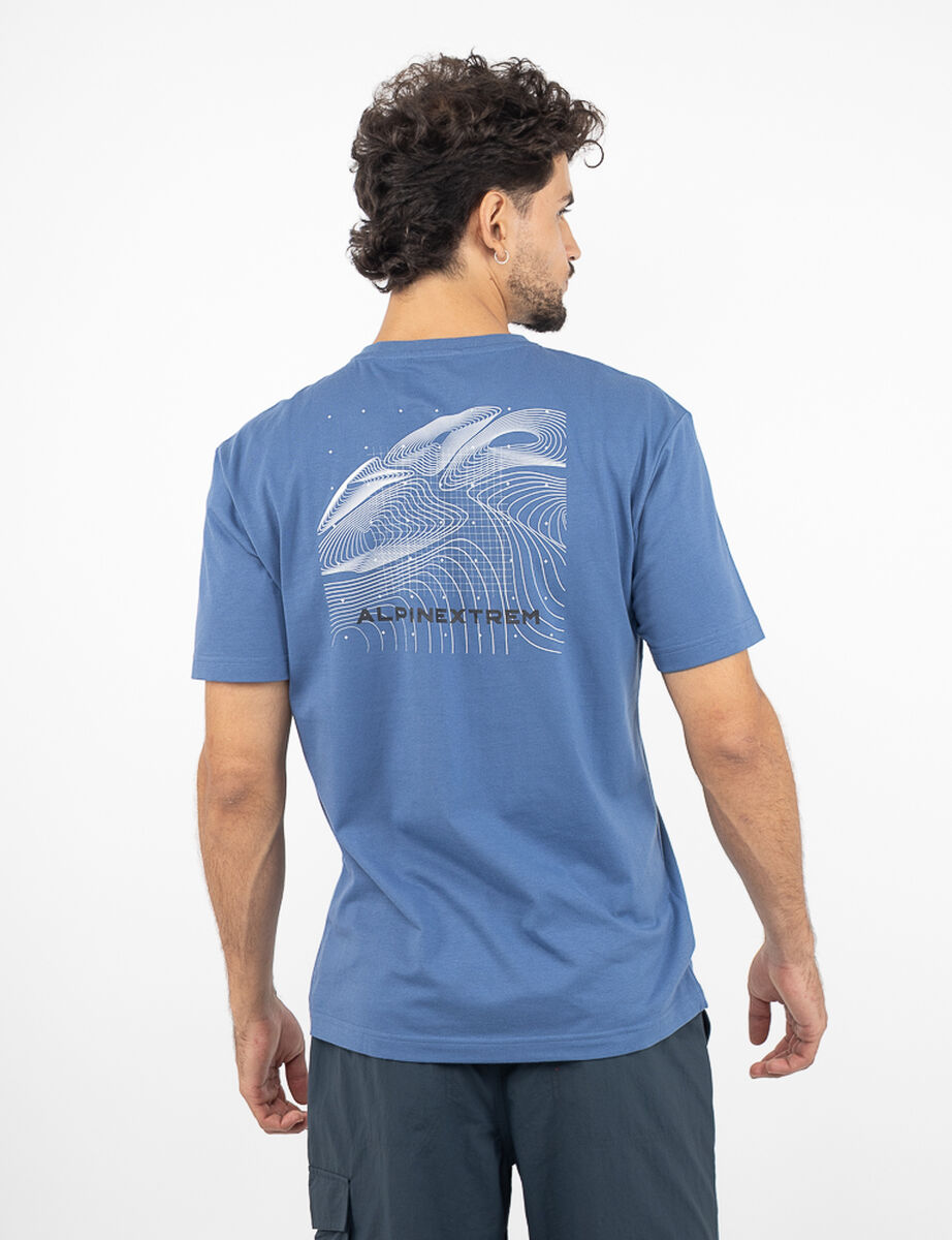 Polera Manga Corta Deportiva Hombre Alpinextrem