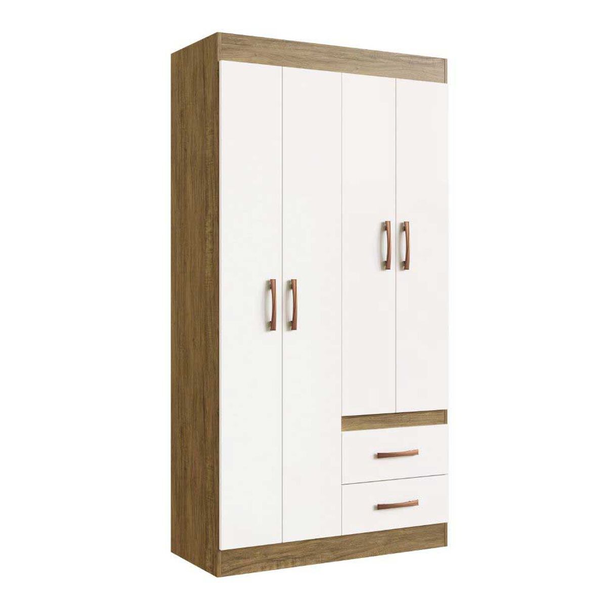 Closet Amuv Closet 4 Puertas Blanco