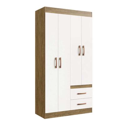 Closet Amuv Closet 4 Puertas Blanco
