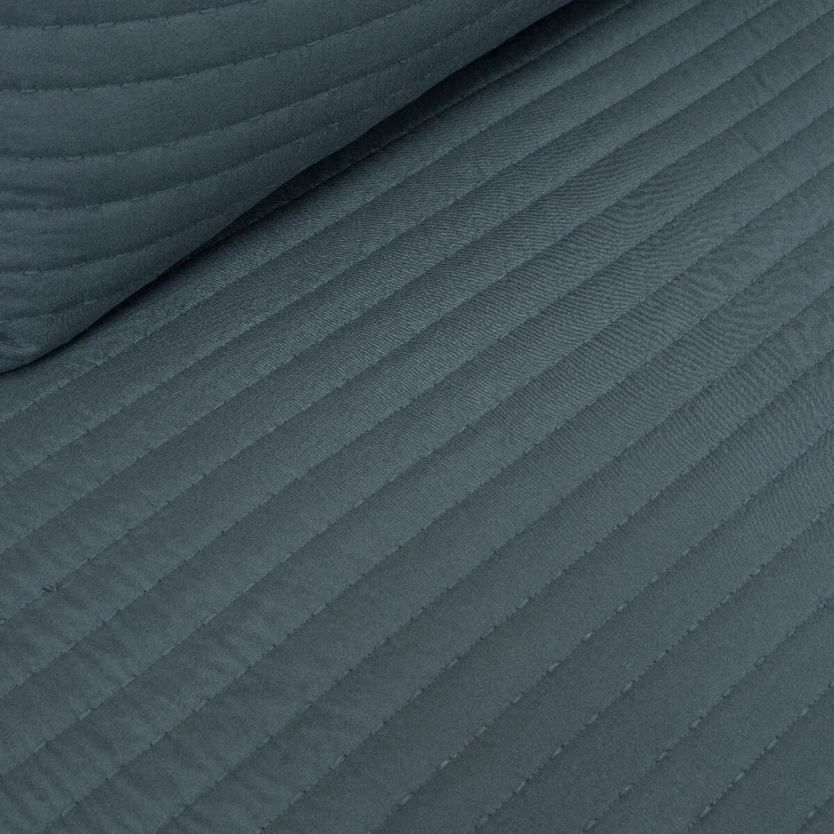Quilt Doral 1,5 Plazas Lumi Marne Gris Oscuro