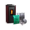 Pack Calefactor Bosca a Pellet BV Burdeo + kit interior