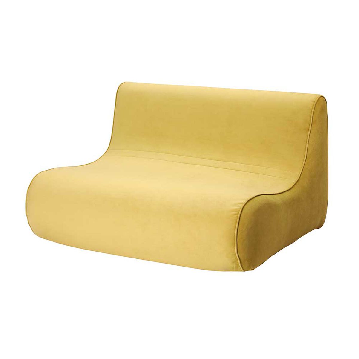 Sofá Bodevir Komodo Felpa 2 Cuerpos Pistacho 