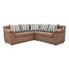 Sofá Seccional Muebles MPR Cattaleya 5 Café