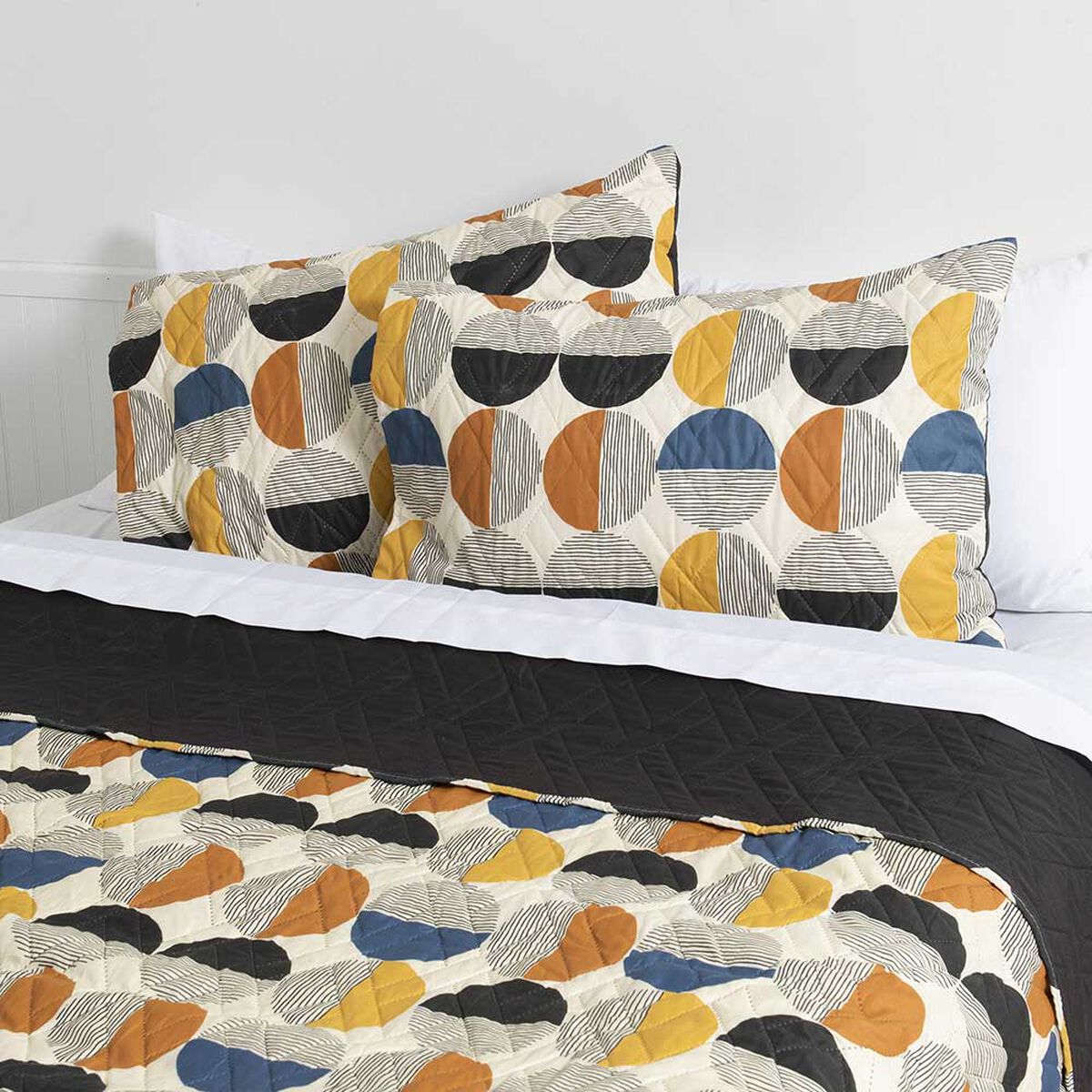 Quilt Microfibra Estampado Mashini King Circle