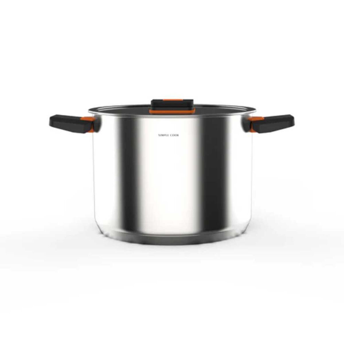 Batería de Cocina Acero Inoxidable Simple Cook Pocket Lyon 6 Piezas